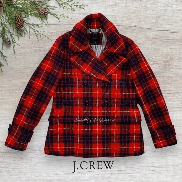 J.Crew double breasted Majesty coat in Scottish Hamilton plaid *shop@iamwarrior - Picture 8 of 15